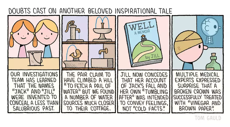 Tom Gauld's Witty Take on the Scepticism Behind Inspirational Stories | Cartoon Insight