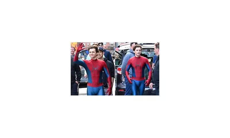 Tom Holland Spotted on Spider-Man Set in Glasgow: First Look at 'Brand New Day'