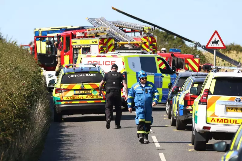 Tragedy on the Isle of Wight: Four Dead in Ventnor Helicopter Crash