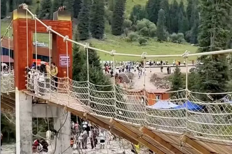 Tragic Bridge Collapse in China's Xinjiang Region Leaves Multiple Dead