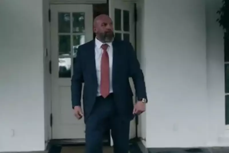 Triple H Challenges Trump to Presidential Fitness Test in Viral White House Video
