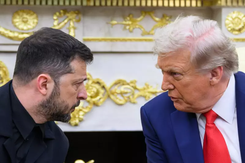 Trump and Zelenskyy Meet in High-Stakes Ukraine Peace Talks