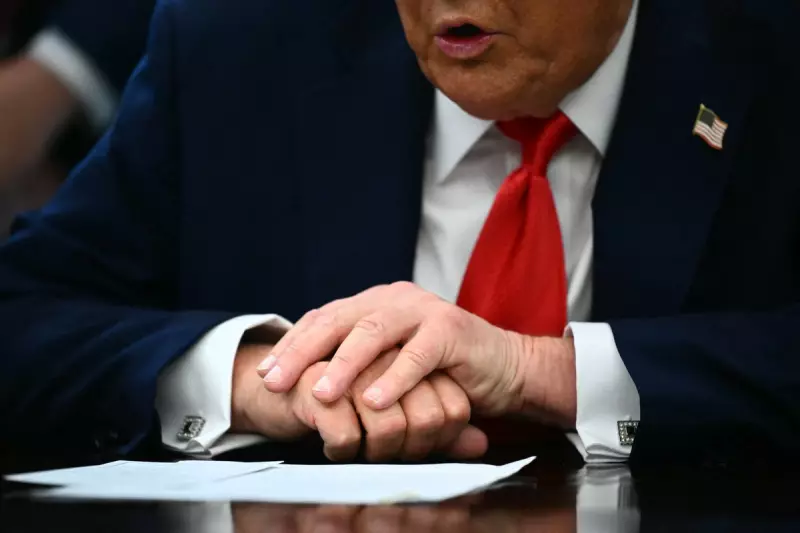 Trump's Bruised Hand Sparks Intense Speculation Following Press Conference | The Independent