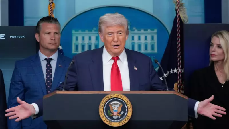 Trump's Fiery Press Conference: Claims of 'Third World' Washington DC Stir Controversy