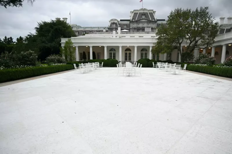 Trump's Rose Garden Makeover Sparks Outrage: Critics Slam 'Wasteful' Redesign