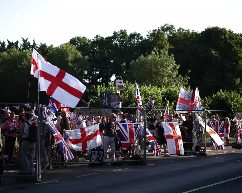 UK Asylum Hotel Protests Erupt: Labour's Immigration Policy Under Fire | The Guardian