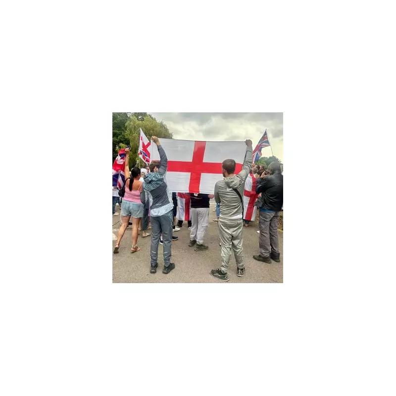 UK Hotel Migrant Protests Erupt: Clashes Between Far-Right and Counter-Demonstrators in Cheshire