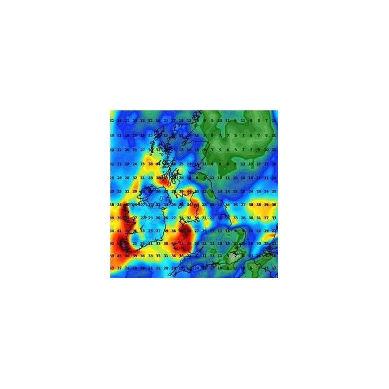 UK Weather Alert: Storm Maps Reveal 500-Mile Rain Bomb Set to Soak Britain