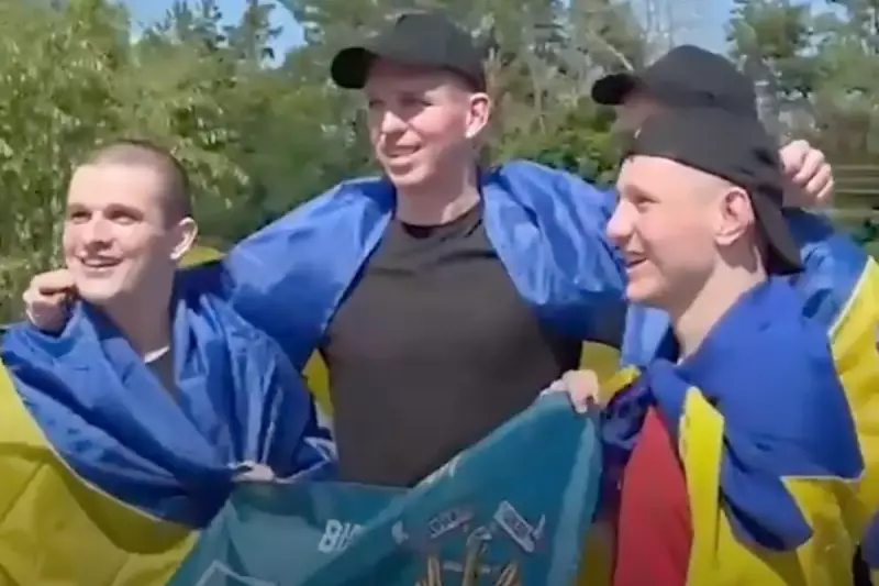 Ukraine and Russia Exchange Prisoners in Rare Civilian Swap – Shocking Video Emerges
