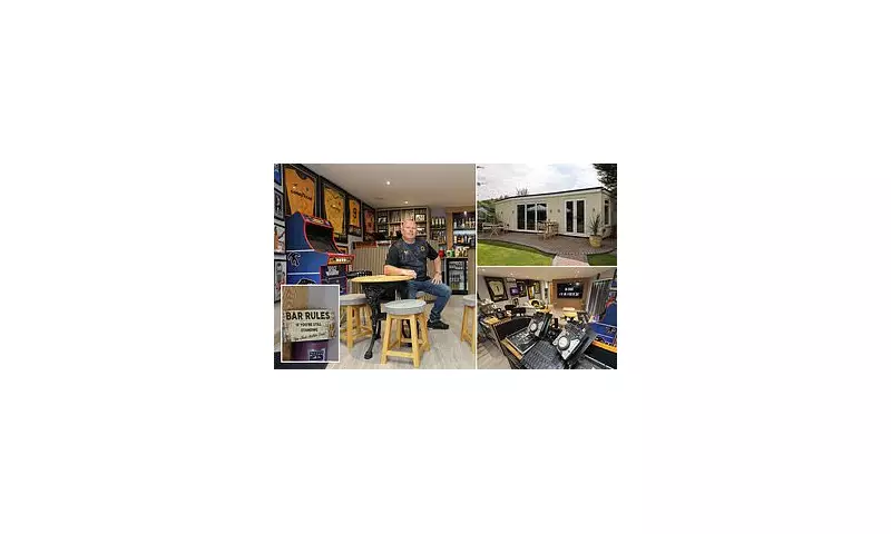 Ultimate Man Cave: Dad's £20k Garden Pub Shed Crowned Britain's Best