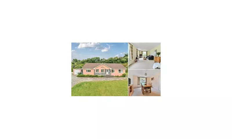 Unique Four-Bedroom Bungalow with a Hidden Underground Bunker Hits the Market