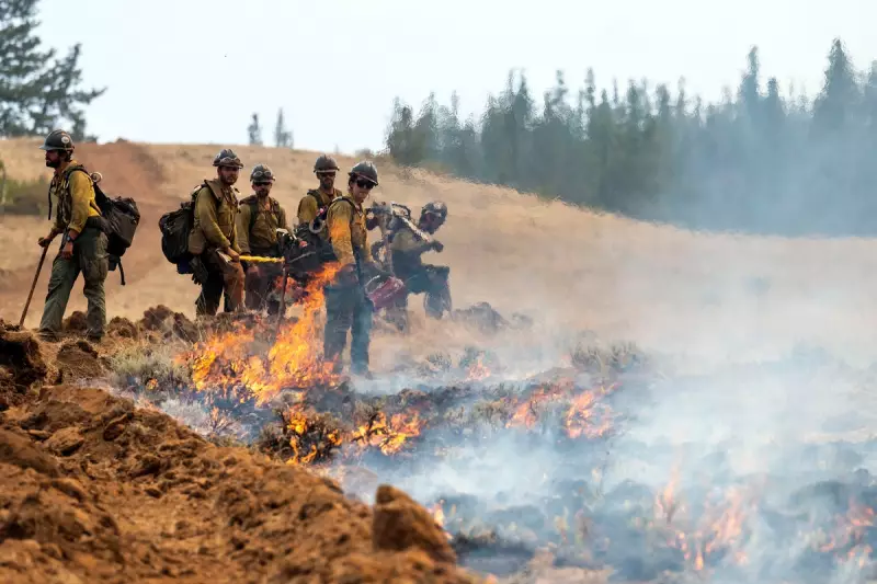 US Firefighter Arrested by Border Patrol While Battling Washington Wildfire | Exclusive