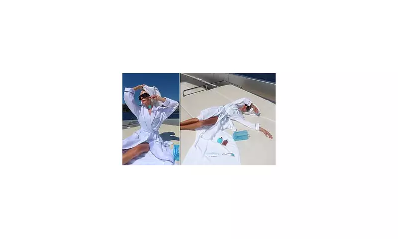 Victoria Beckham's Lavish Italian Getaway: Poses With New Fragrance Aboard £16m Superyacht