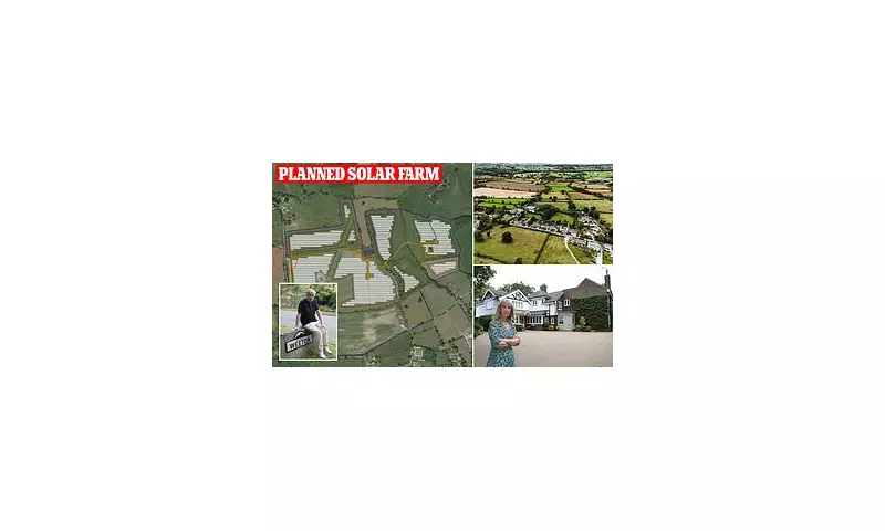 Village Outrage: Locals Fume as Giant Solar Farm Plans Threaten to Overwhelm Rural Community