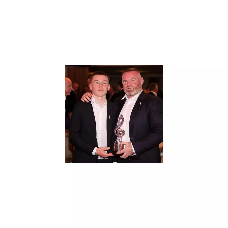 Wayne Rooney's Son Kai, 14, Signs First Professional Contract with Man Utd – Following in His Father's Footsteps