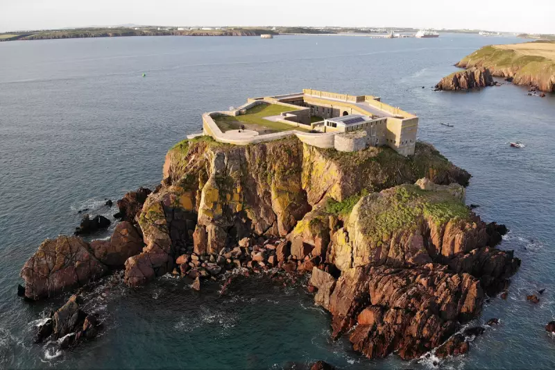 Wild Party on Thorne Island: Drunken Revellers Storm Historic Welsh Fortress