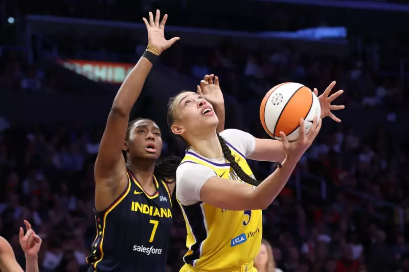 WNBA Game Interrupted as Adult Toy Lands on Court During Fever vs Sparks Clash