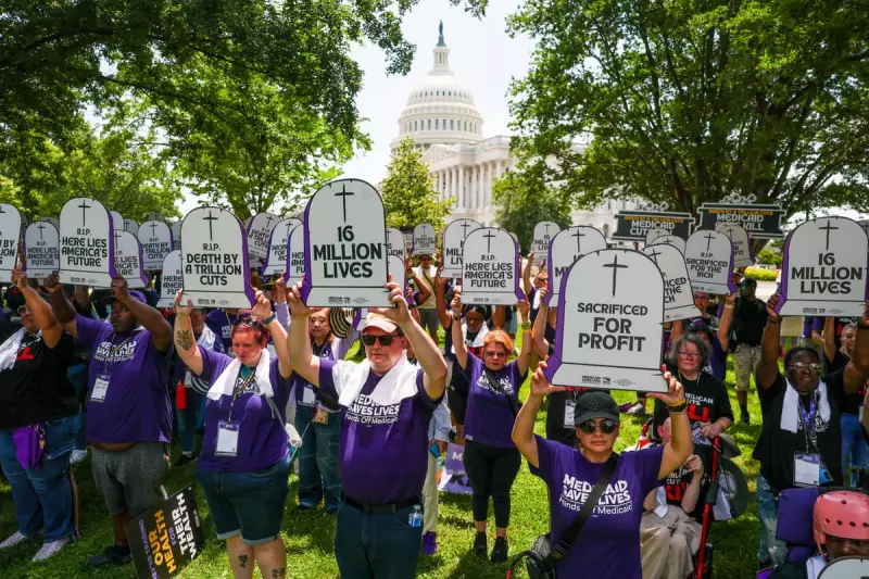 Workers Over Billionaires: Trump's Detroit Rally Erupts in Mass Protests Over Tax Cuts