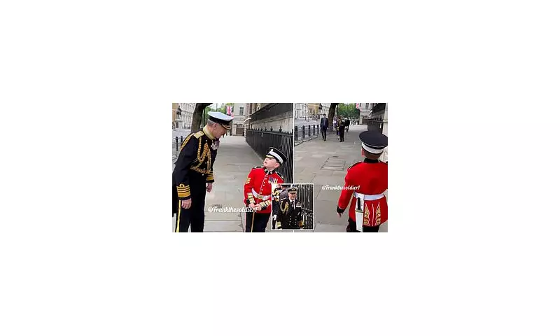Young Boy's Army Outfit Halts Top Admiral's Car in Heartwarming Portsmouth Security Alert