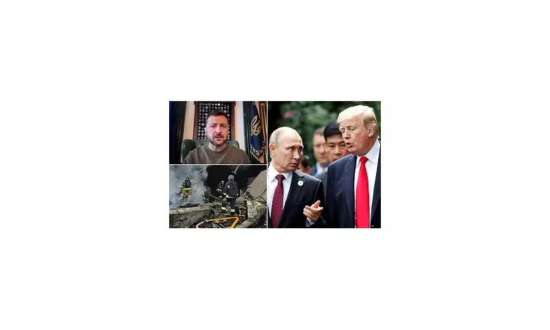 Zelensky Issues Stark Warning as Trump and Putin Plan Alaska Peace Summit Amid Ongoing Russian Attacks