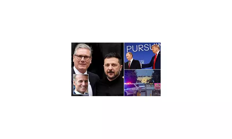 Zelensky Meets Starmer & EU Leaders at White House Amid Trump Tensions