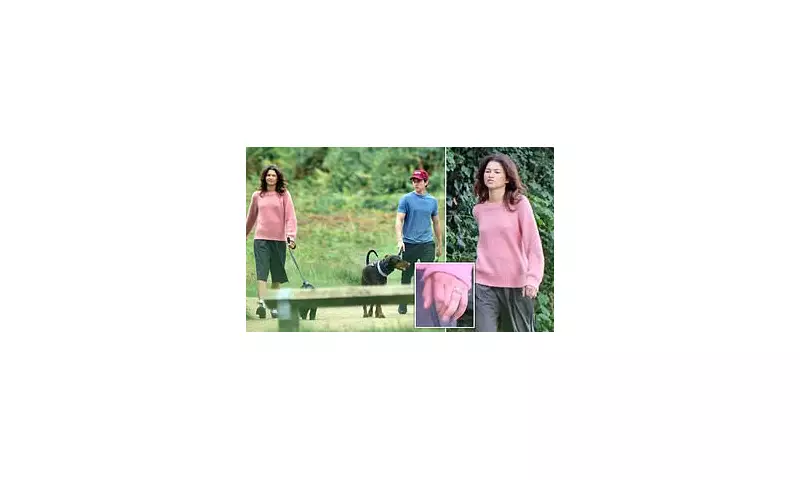 Zendaya Flaunts Stunning £200k Diamond Ring During Romantic Dog Walk with Tom Holland in Richmond Park