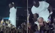 Akon's Russian Concert Chaos: Security Guard Slaps Fan in Shocking Incident