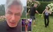 Alec Baldwin Playfully Mocks Wife Hilaria's 'Dancing With The Stars' Audition in Hilarious Video