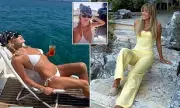 Amanda Holden Stuns in Sizzling White Bikini During Glamorous Greek Getaway with Daughter Lexi