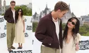Austin Butler & Zoë Kravitz Spark Romance Rumours After Intimate Photocall Moment in London | Daily Mail