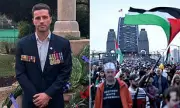 Australian Soldier Stages Solo Protest on Sydney Harbour Bridge Over Immigration and Homelessness Crisis