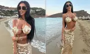 Chloe Khan Sizzles in Mykonos: Reality Star Flaunts Daring Cleavage in Racy Holiday Snaps