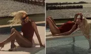 Christina Aguilera Flaunts Incredible Body Transformation in Daring Swimsuit During Glamorous Pool Day