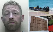 Cocaine Smuggling Gang Jailed After High-Speed Boat Chase Ends in Dramatic Beach Crash