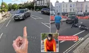 Cycling Mikey Confronts Driver Again at Scene of Viral Bike Push Incident