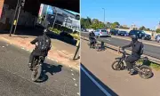 Cycling Vigilante 'Mikey' Confronts E-Bike Phone Thieves in Broad Daylight | Dramatic Footage
