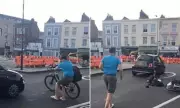Cycling Vigilante 'Mikey' Sparks Outrage After Shoving Bicycle Into Car in Heated Road Row