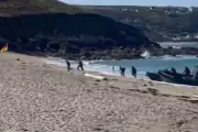 Daring Beach Chase in Cornwall: Drug Smugglers Nabbed After High-Speed Pursuit