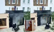 Dramatic CCTV Footage: Masked Raiders Use Smoke Bomb in Brazen Chelsea Pawnbroker Heist Attempt