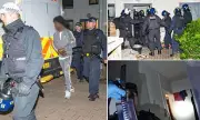 Dramatic Footage: Police Tackle Sword-Wielding Teen Gang Terrorising London Underground Passengers