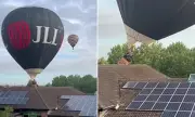 Dramatic Footage Shows Hot Air Balloon Crashing Into Primary School Playground