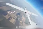 Dramatic Footage Shows Russian Drone Downed Over Ukraine – Shocking Details Revealed