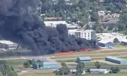 Dramatic Plane Crash at Montana Airport Sparks Massive Fireball – Shocking Footage Emerges