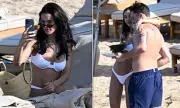 Ed Westwick & Amy Jackson's Lavish Beach Getaway: Bikini Kisses & Romantic PDA for Wedding Anniversary