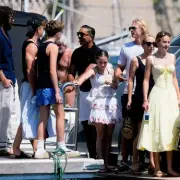 Elton John's Rare Family Outing: Rock Legend Spotted with Sons Zachary and Elijah in Saint-Tropez