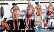 Flavio Briatore's Ibiza Getaway: F1 Boss Spotted Flirting with Bikini-Clad Women on Luxury Yacht