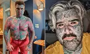 From Clean-Cut to Fully Inked: Britain's Most Tattooed Man Spent £40,000 on Body Art – See His Stunning Transformation!