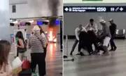 Inferno Erupts at Italy's Lamezia Terme Airport: Terrified British Tourists Flee as Fire Rips Through Terminal