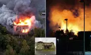 Inferno Ravages Historic Grade II-Listed Manor House in Spectacular Blaze | Shropshire Fire