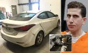 Inside Bryan Kohberger's White Hyundai Elantra: Chilling New Photos Show Car Deconstructed in Idaho Murder Probe